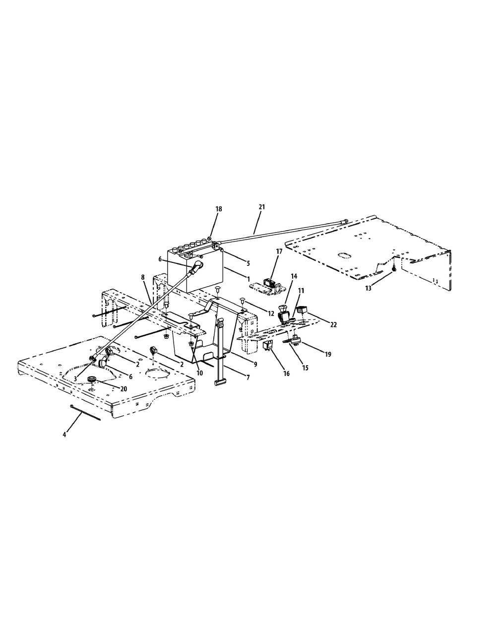 Electrical Assembly Kawasaki Diagram and Parts List for M60-KW (53BI8CT6050-31HP)(2011) Cub Cadet Lawn Tractor